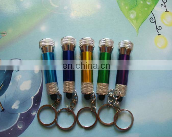 key light,bright 3led mini torch flashlight aluminum alloy body