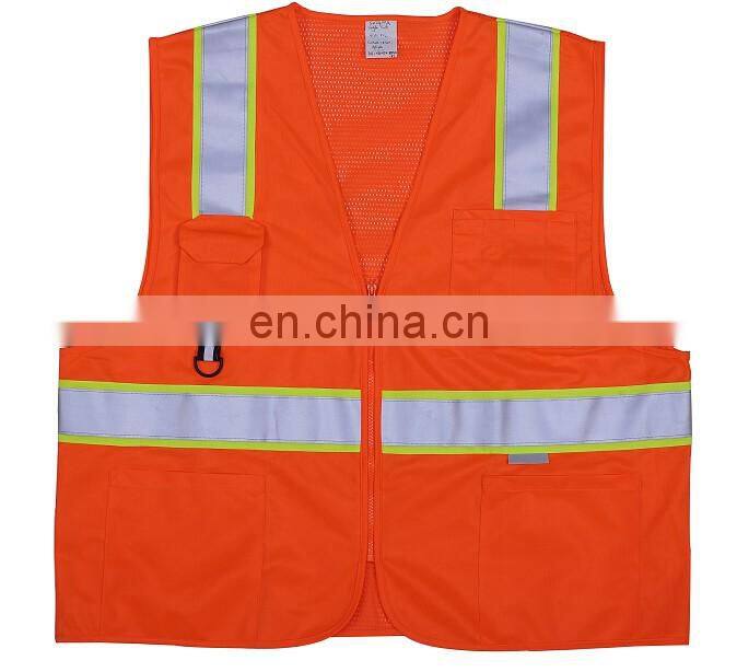 Manufacturer price high quality reflective safety vest