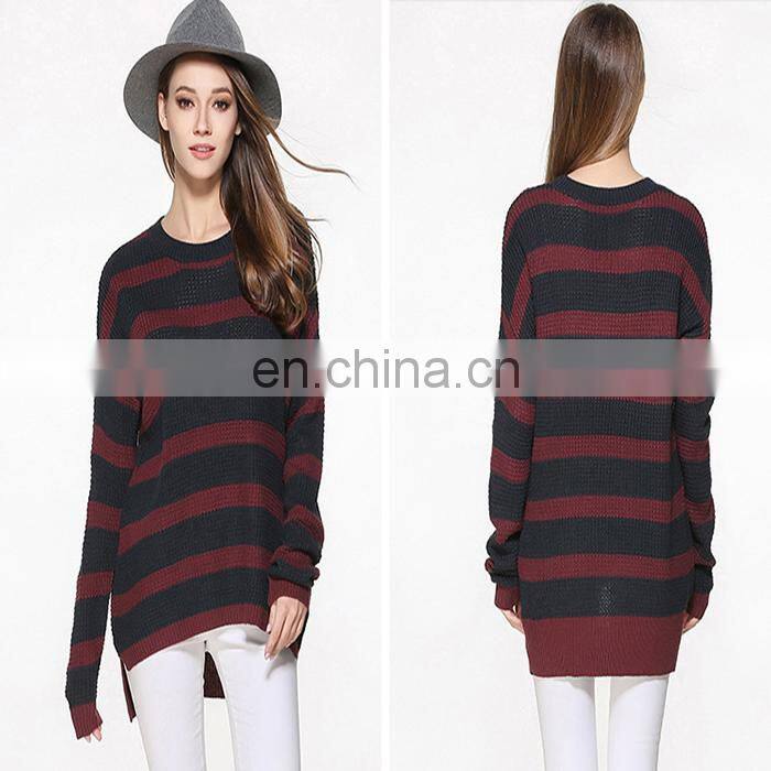2017 Wholesale Women Cotton Military Knitted new style Autumn Sweater