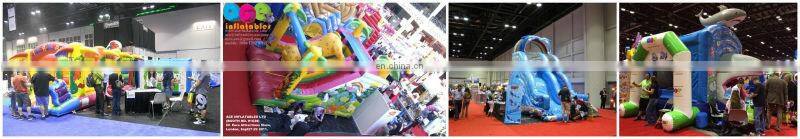 commercial happy clown inflatable bouncer