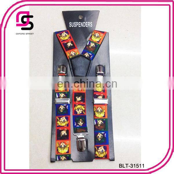 Wholesale cheap solid colour children suspender