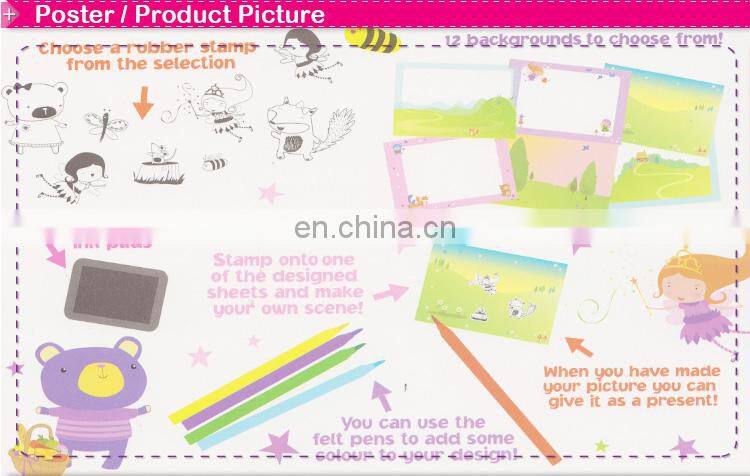 DIY craft kit FAIRIES STAMP SET