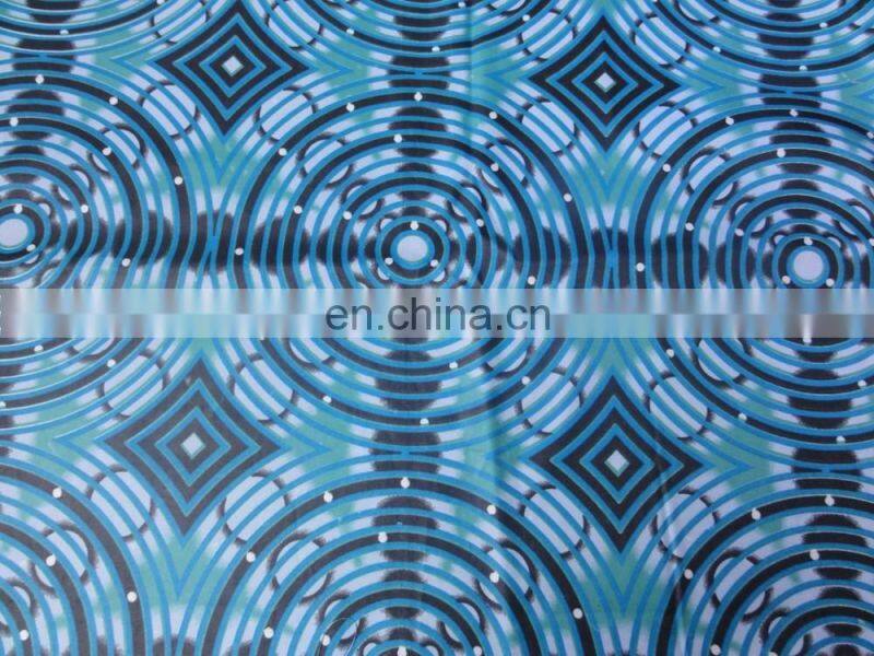 POLYESTER WAX West African Printed Damask Shadda Fabric Fashion Guinea Brocade Garment Cheap Textiles