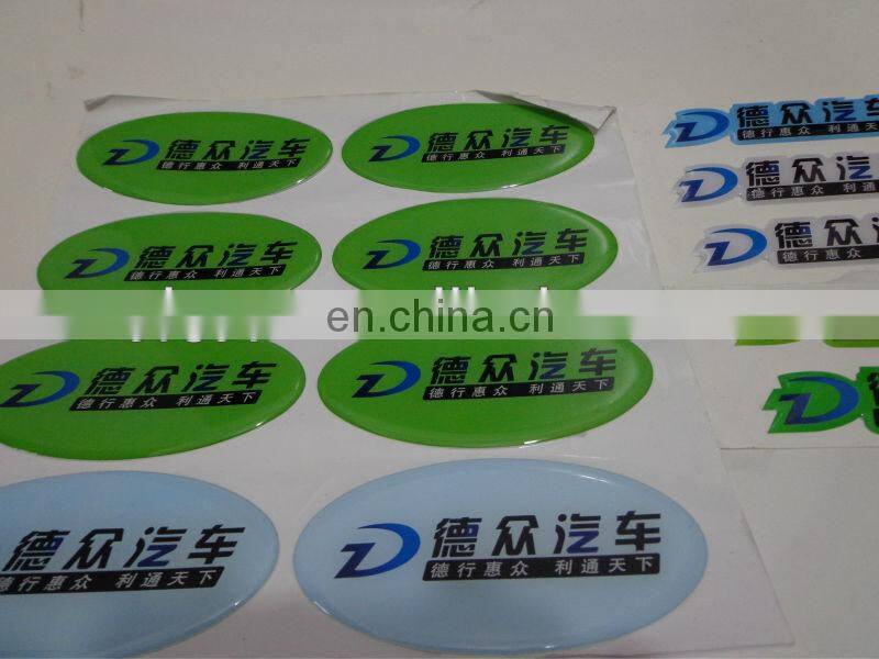 New Arrival high quality promotional handmade epoxy stickers