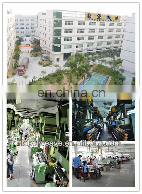 provide soft cotton clothing woven label with cutting edge