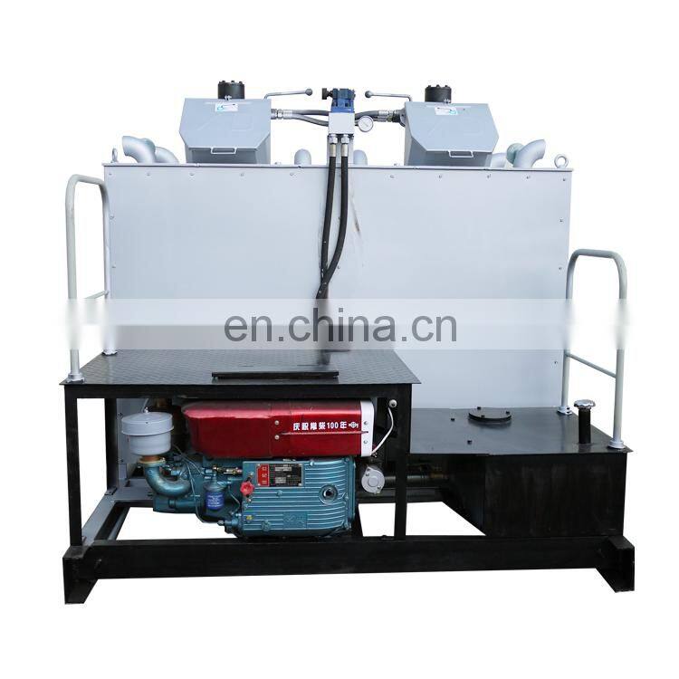 Double Cylinder Hydraulic Hot Melt Kettle Thermoplastic Road Marking Paint Boiler