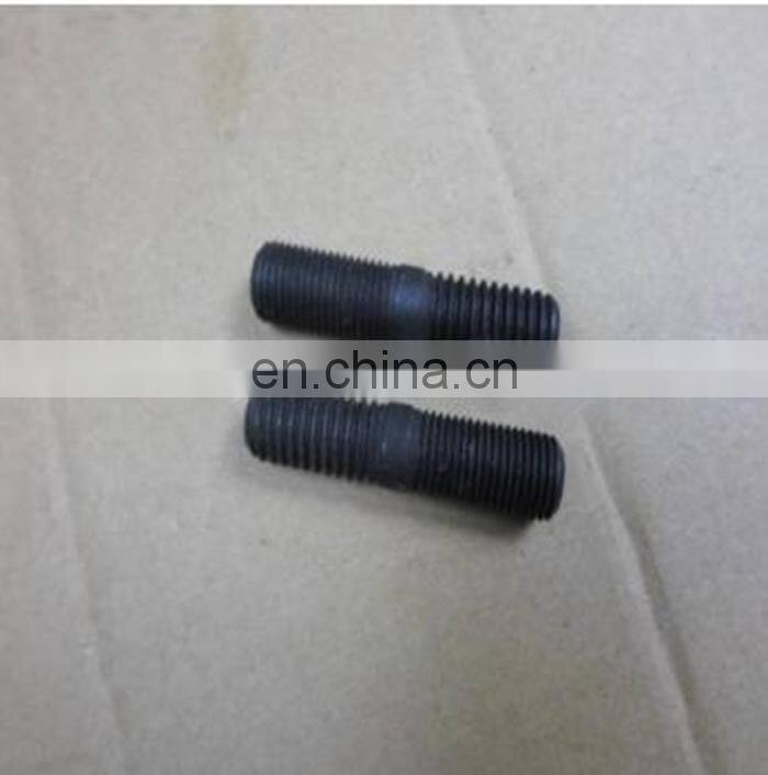 China diesel engine turbocharger stud bolt 100992 107709 3006289 3010915 K19 NT855 Double End Plain Stud for generator genset