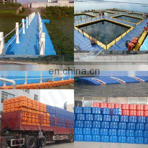 Floating Jetty HDPE Modular Plastic Wholesale Ship Pontoon for Jet Ski