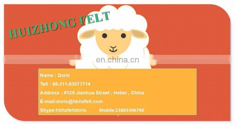 3mm 100% merino wool felt, pressed industrial wool felt good price for wholesale