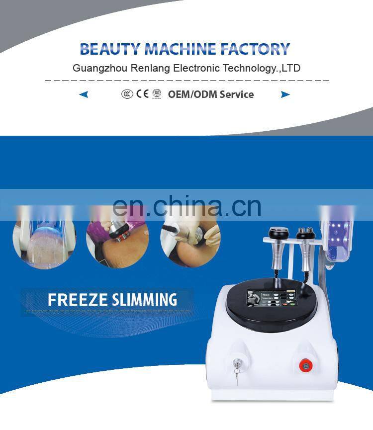 factory price ultrasonic cavitation rf fat burning freeze slimming machine from China supplier
