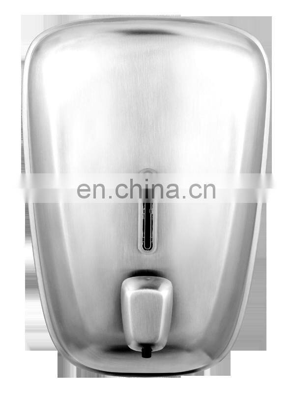 New original design wall mounted 304 stainless steel liquid soap dispenser
