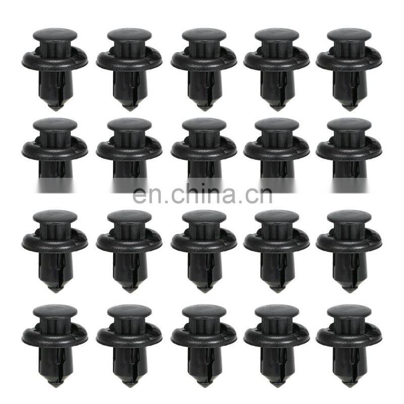Auto Fastener Clips Fastener Rivet Clips 190Pcs 6 Sizes Car Push Pin Rivet Trim Clips