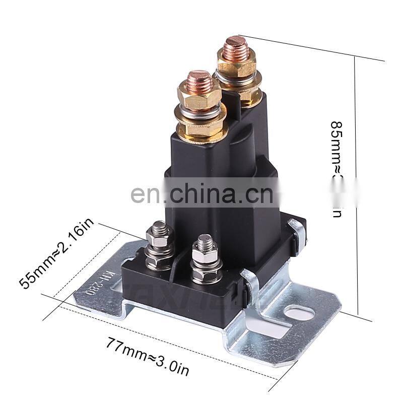 High Current Relay 500A 12V/24V Dual Battery Start relay Large Current Car Power Switch,Starting Relay,Auto Start Contactor