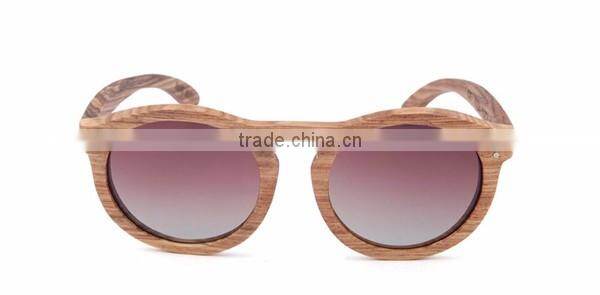 men new style Free custom laser logo handmade REVO polarized full rim polarized wooden round sunglasses eyewear with rivet
