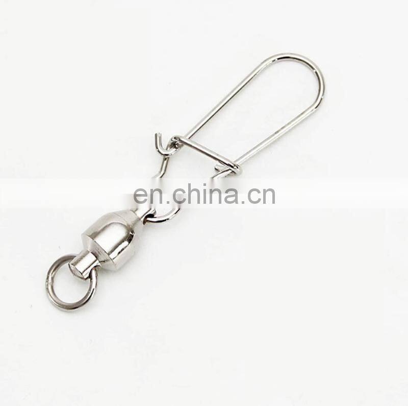 5pcs/bag Bearing swivel + enhanced pin small package High-speed bearing Fishing swivel