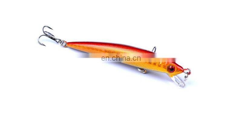 9cmFloating lure bait plastic hard bait6gTopmouth Culter bass bait Wholesale Suspending jerkbait fishing artificial minnow