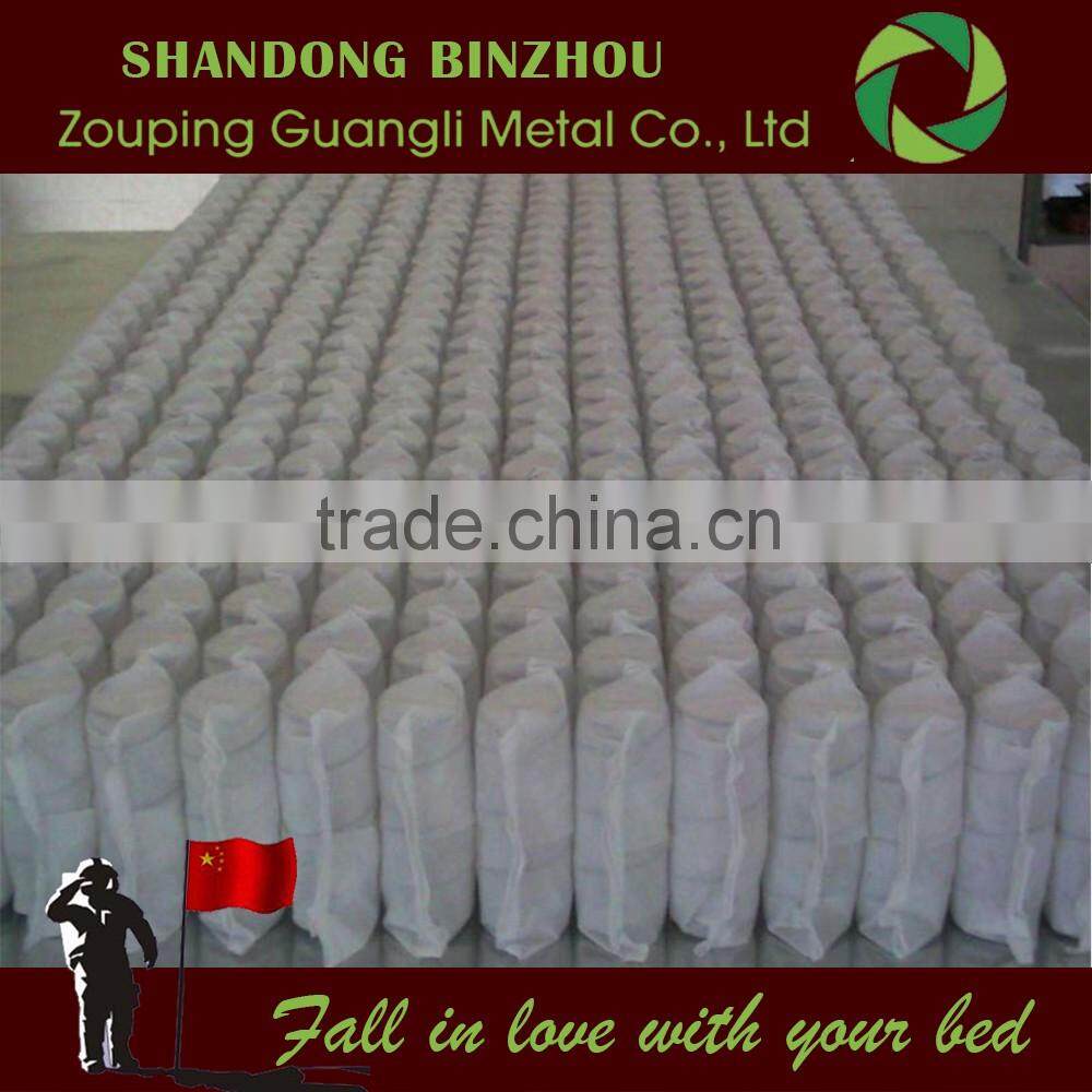 China Pocket spring from China manufacture for feather mattress