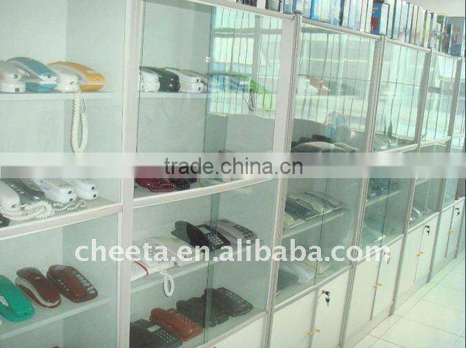 corded telephone with no-display