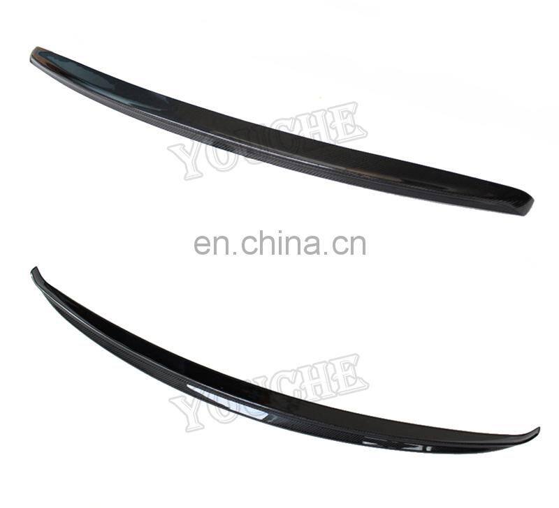 AMG style carbon fiber rear trunk wing spoiler for Mercedes Benz S class W221 2005-2009
