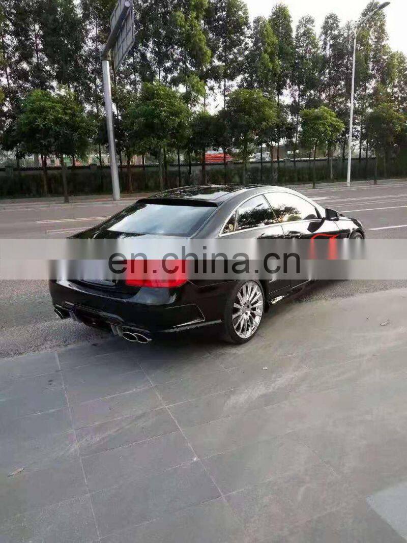 Runde WD Style Body Kit With Front Rear Bumper Side Skirts Fender Spoiler For 2009-2013 MERCEDES E-Class C207 W207 body kit