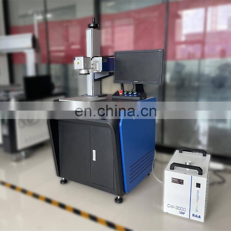 Logo Cold Marking Metal Brand 3D Engraving Cutting Raycus IPG fiber laser 20W 30W 50W 100W Fiber Laser Marking Machine