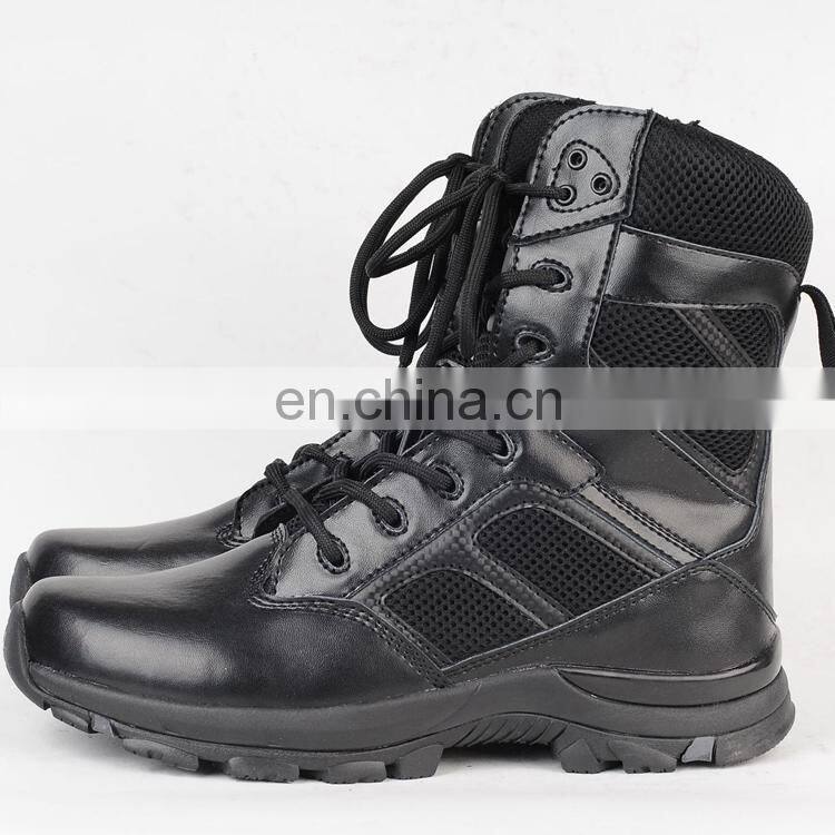 Suede leather material kenya army strong desert military safety boots