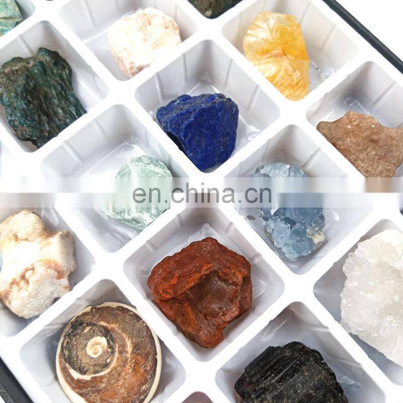 Semi-Precious Stone Crafts Rocks Rock Crystals Natural Meteorite Stones Gems Boxes Mineral Specimens Box