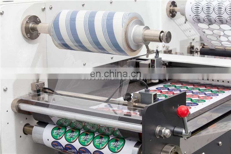 UD320 Automatic medicine Hangtag hang tag label Digital Die Cutting Machine, PAPER PP PE FILM roll sticker rotary die cutter