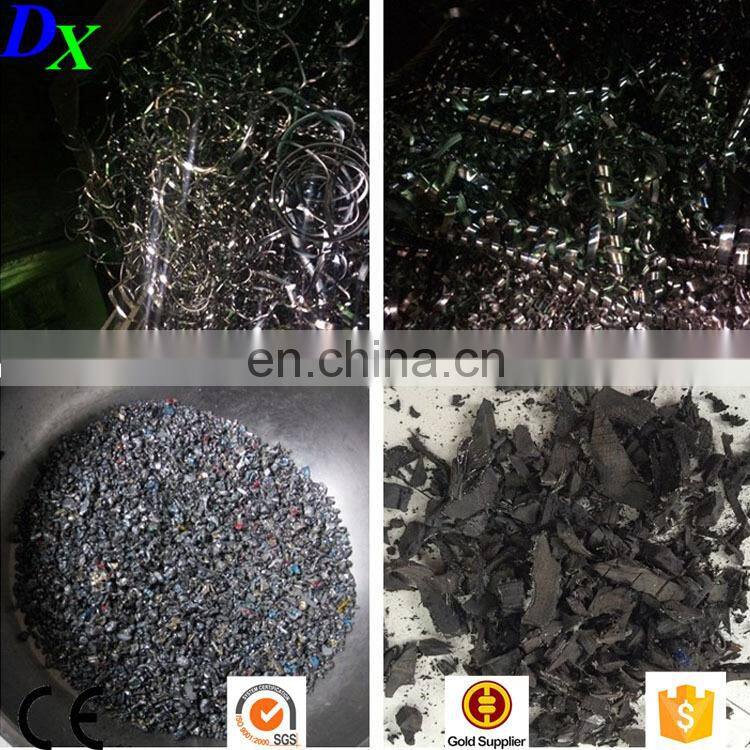 Aluminum can recycling machine for crushing iron rod,bicycle,cans in large capacity and good price