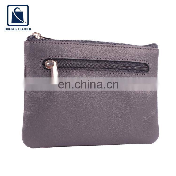 New Arrival Hot Sale Good Quality Nickle Fitting Matching Stitching Genuine Leather Key Case for Wholesale Purchase