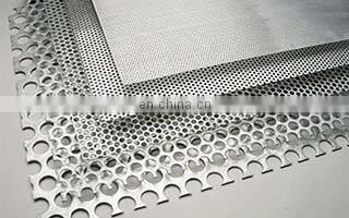 high quality aluminum round hole ceiling speaker grille perforated metal screen sheet