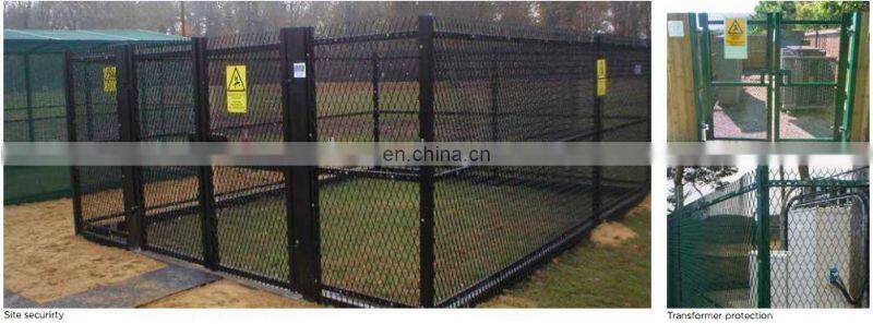 Best price high-security grill galvanized coated expanded metal wire mesh fence