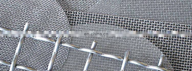 durable stainless steel plain weave crimped wire mesh products