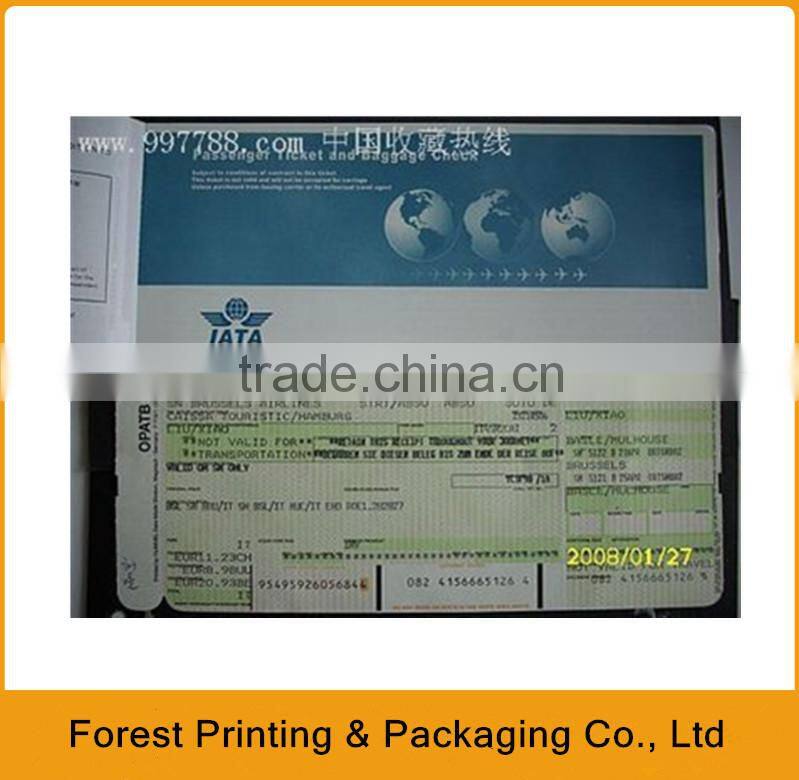 Korea airline tickets,cheap air ticket printing