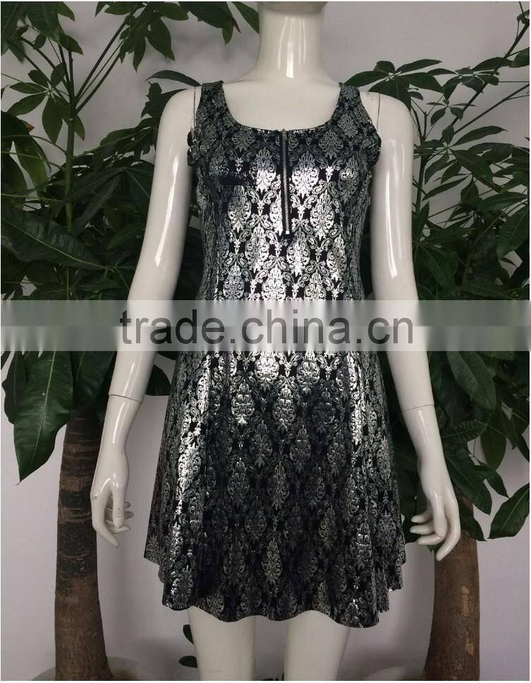 new fashion ladies dress free prom dress sleevess party dress