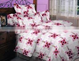 100% polyester microfiber bed sheet sets/ high quality linen bed sheet sets