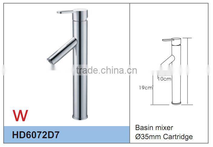 HD6072D7 35mm Watermark Australian Standard WELS Round Basin Mixer Faucet Kitchen Bathroom Sink Mixer Tap
