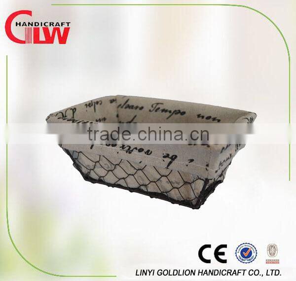 Garden wicker lantern