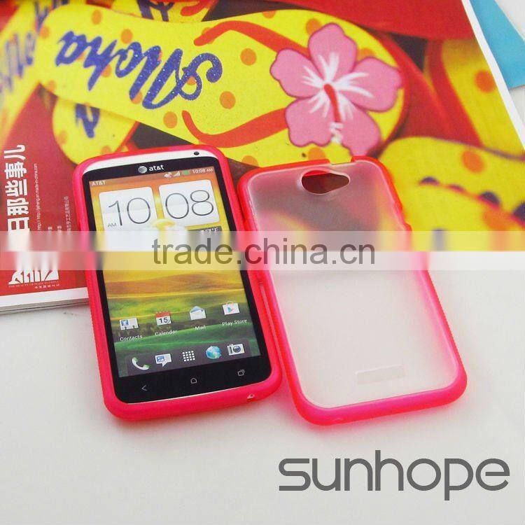 normal PC+tpu for htc oneX cell phone case