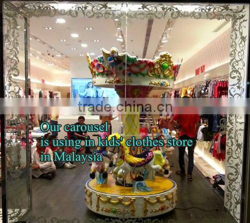 mini carousel coin operated kiddie rides