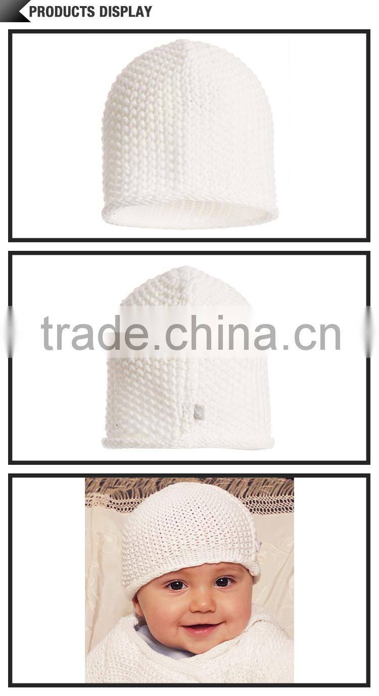 Chinese products wholesale crochet beanie hat for baby boy crochet hat
