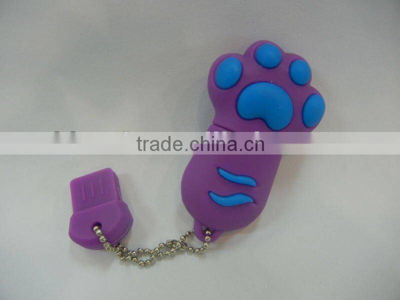 Cartoon character animal shape usb flash drive for kids