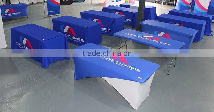 cheap outdoor elegant standard polyester fabric table runner