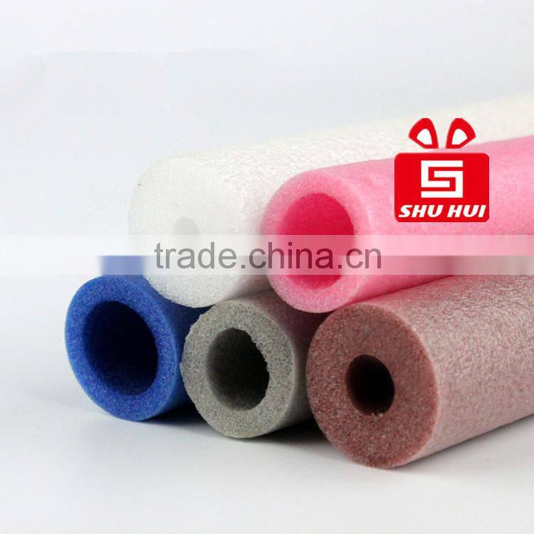 Pe foaming pipe line oem and odm epe foam bag big round trampoline with safety net