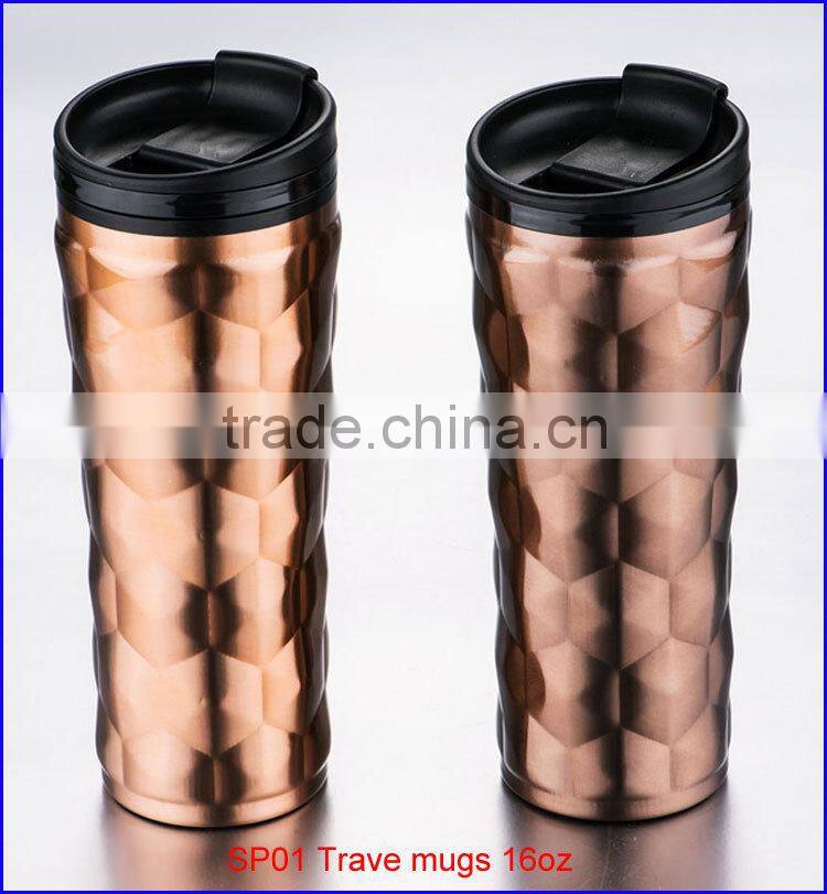 Hot sale high quality 16oz New Travel car Mugs