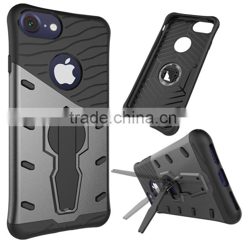 Battle armor air bag anti fall support phone case for iphone 7/7 plus