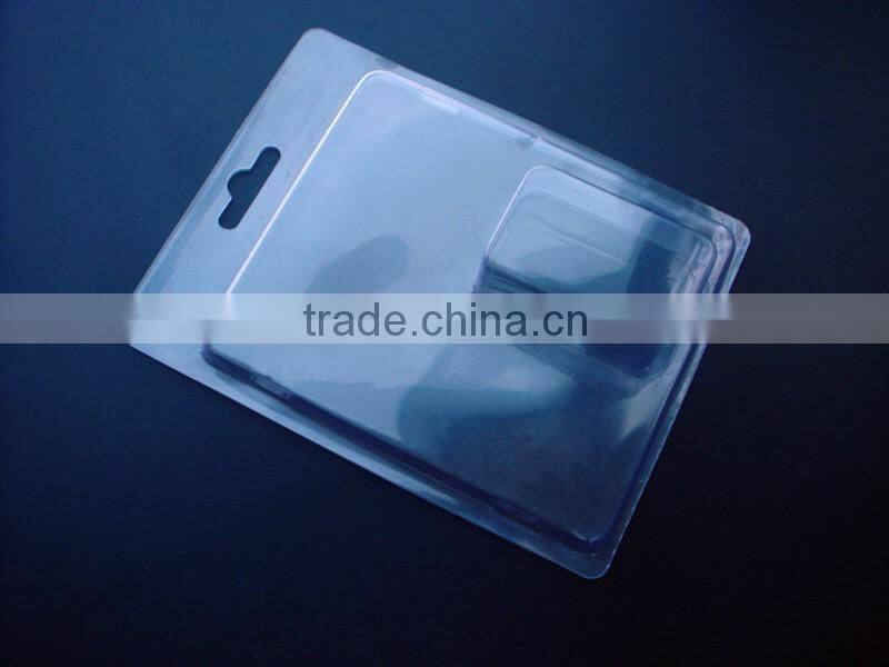Professional customized plastic clear transparent clamshell blister packaging