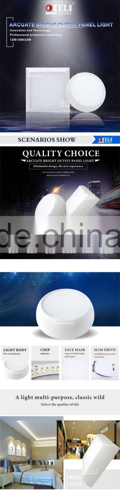 Surface mounted ceiling lamp LED with own module design