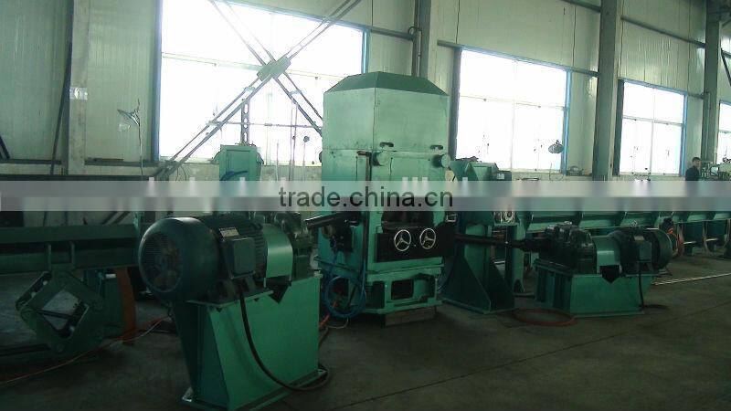 Low-cost aluminum bar roller straightener