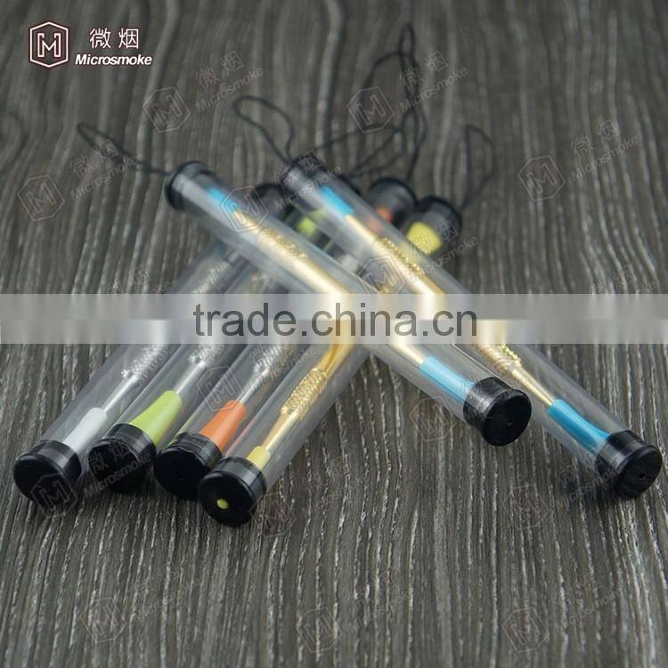 Dabber tool 120mm double sided oil dab wax tool in sliver and gold color Hot sale Wax and dry herb vaporizer titanium dab tool